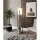 Scandinavian Floor Lamp, 135 cm, Natural & Black, CE Certified