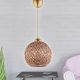 Elegant Brown Chandelier, 22 cm, E27 Socket | Glam & Scandinavian Design