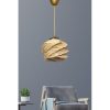 Bohemian Rustic Chandelier, 20 cm, E27, Natural Color