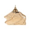 Bohemian Rustic Chandelier, 20 cm, E27, Natural Color