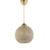Scandinavian Chandelier, Silver, 22cm Diameter, 54cm Height