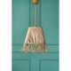 Rustic Chandelier, 20 cm Diameter, Natural Color, E27