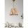 Bohemian Rustic Chandelier, 30 cm, E27, Natural Color