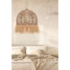 Bohemian Rustic Chandelier, Cream, 30cm Diameter, 80cm Height