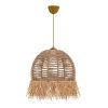 Bohemian Rustic Chandelier, Cream, 30cm Diameter, 80cm Height