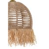 Bohemian Rustic Chandelier, Cream, 30cm Diameter, 80cm Height