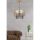 Modern Chandelier, Black & Antique , E27 Socket , 64 cm