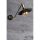Opviq, 534LUN3828, Modern Black Wall Lamp, 30 cm Height | Metal, E27 Socket