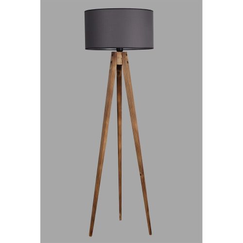 Opviq , 534LUN2192 , Tripod , Brown Gray Color , Floor Lamp , With E27 Socket