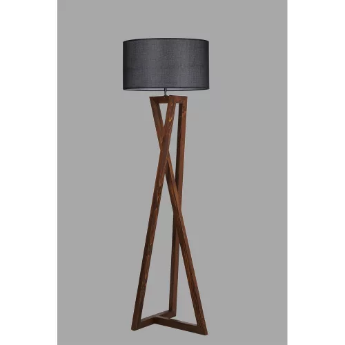 Opviq , 534LUN2155 , Maçka , Black Walnut Color , Floor Lamp , With E27 Socket