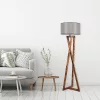 Opviq , 534LUN2161 , Maçka , Brown Gray Color , Floor Lamp , With E27 Socket