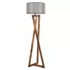 Opviq , 534LUN2161 , Maçka , Brown Gray Color , Floor Lamp , With E27 Socket