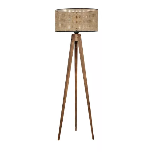 Opviq , 534LUN3290 , Tripod , Brown Color , Floor Lamp , With E27 Socket