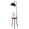 Opviq , 534LUN2118 , Demet , Walnut Color , Floor Lamp , With E27 Socket