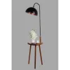 Opviq , 534LUN2118 , Demet , Walnut Color , Floor Lamp , With E27 Socket