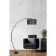 Adjustable Black Floor Lamp, Metal Body, 185 cm Height | E27 Socket, Max 40W | Modern Industrial Design for Home & Office, Stylish & Functional