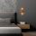 Copper Wall Lamp, Metal Body, 23x16cm, Elegant Design