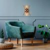 Copper Wall Lamp, Metal Body, 23x16cm, Elegant Design