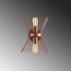 Copper Wall Lamp, Metal Body, 23x16cm, Elegant Design