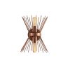 Copper Wall Lamp, Metal Body, 23x16cm, Elegant Design