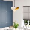 Modern White & Gold Chandelier, 106 cm, E27 Socket