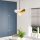 Modern White & Gold Chandelier, 106 cm, E27 Socket