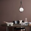 Modern Black Chandelier, Iron Body, 136 cm Height | E27 Socket, Stylish Industrial Design