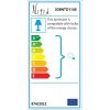 Modern White & Gold Chandelier, 45 cm, 3 x E27 Socket