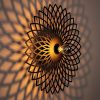 Opviq, 536NTD2106, Modern Black Wall Lamp, Metal Body, E27 Socket, 50cm