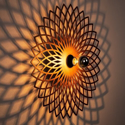 Opviq , 536NTD2107 , Fellini - MR - 988 , Copper Color , Wall lamp , E27