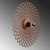 Opviq, 536NTD2107, Modern Copper Wall Lamp, 50x12x50 cm, IP20 Rated
