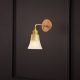 Modern Gold Wall Lamp, Iron Body, IP20 | 28cm | E27