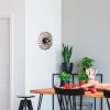 Modern Black Wall Lamp, Metal Body, 12 cm Diameter