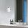 Scandinavian Wall Lamp, Silver Metal, 12 cm Diameter