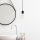 Industrial Black Chandelier, Adjustable Height, 102 cm