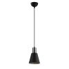Scandinavian Chandelier, Black & Nickel, 14cm Diameter