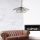 Modern Black Chandelier, 50 cm, Adjustable Height, IP20