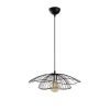 Modern Black Chandelier, 50 cm, Adjustable Height, IP20