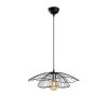 Modern Black Chandelier, 50 cm, Adjustable Height, IP20