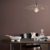Vintage Metal Chandelier, 50 cm Diameter, Adjustable Height | Elegant Glam Design for Modern Spaces