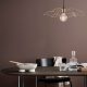 Vintage Metal Chandelier, 50 cm Diameter, Adjustable Height | Elegant Glam Design for Modern Spaces