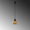 Elegant Gold & Black Chandelier, Adjustable Height, 15cm