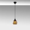 Elegant Gold & Black Chandelier, Adjustable Height, 15cm