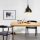 Modern Industrial Chandelier, Black & Gold, 26cm