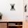 Modern Black Wall Lamp, Metal Body, 33 cm Height | IP20, E27 Socket, Stylish Industrial Design
