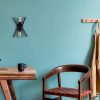Modern Black Wall Lamp, Metal Body, 33 cm Height | IP20, E27 Socket, Stylish Industrial Design