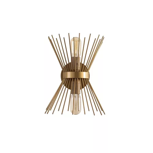 Opviq , 892OPV1848 , Kirpi - 3092 , Gold Color , Wall lamp , E27