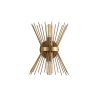 Modern Gold Wall Lamp, Iron Body, 33 cm Height | E27, IP20