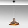 Modern Copper Chandelier, 32 cm, Adjustable Height , Glam Design for Stylish Spaces 