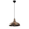 Modern Copper Chandelier, 32 cm, Adjustable Height , Glam Design for Stylish Spaces 